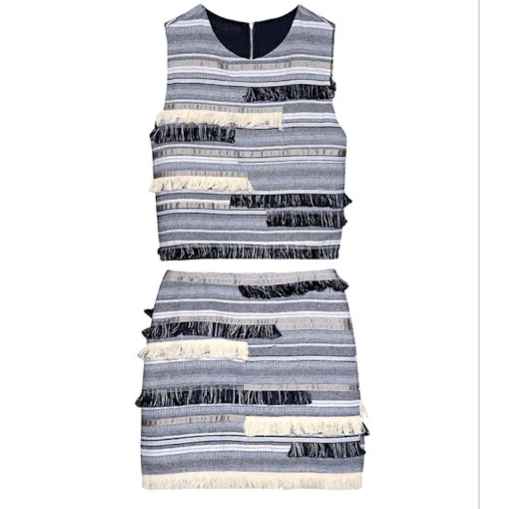 Denim Pixie English Market Layer Set Size L Nords… - image 1